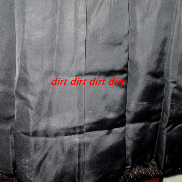 VTG 90S RANCH MINK JACKET  COAT KNEE LENGTH MEDIUM - Picture 4 of 8